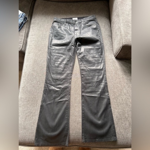 NWT Hudson Barbara High Rise Coated Jeans agolde redone frame grlfrnd citizens - Picture 2 of 4